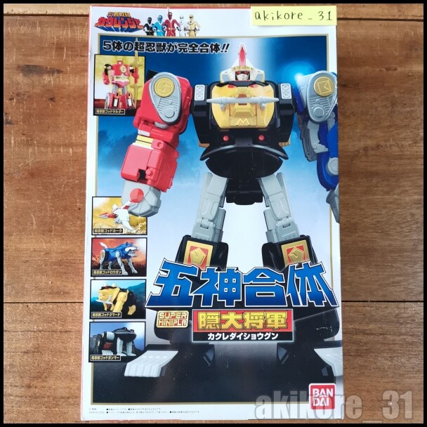 Power Rangers Super Mini Pla Ninja Megazord Falconzord Kakuranger model kit