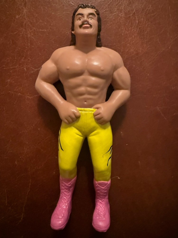 Ravishing Rick Rude LJN Style Xox Custom Figure Excellent Condition Solid Rubber