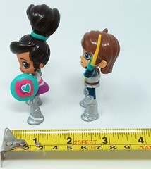 Princess Knight Nella & Garrett 3.5″ figures 2017 2018 Viacom Nickelodeon
