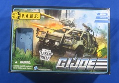 2010 GI Joe VAMP Jeep Vehicle Double Clutch 4″ Figure 25th Pursuit of Cobra POC