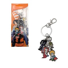 NARUTO SASUKE SAKURA & KAKASHI Naruto 1.5 in. 4 Pcs. Key Chain Set (Anime)