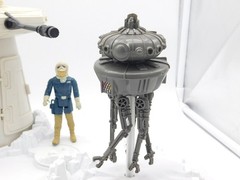 Vintage Star Wars Turret & Probot Playset with figures KENNER 1980