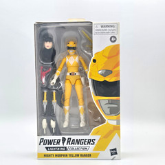 Hasbro Power Rangers Lightning Collection MMPR Yellow Ranger 6″ Figure Original