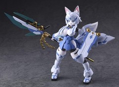 Polynian Lily Non-scale PVC ABS Action Figure 130mm Daibadi Japan Gift White Fox