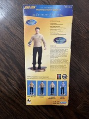Star Trek Collector Edition Captain Kirk Mr Spock Sulu Scott 1996 Set Of 4 MIB