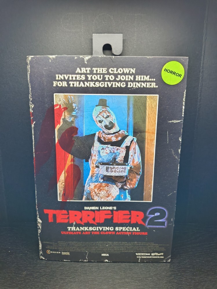 Terrifier 2 Thanksgiving Art The Clown NECA Ultimate Figure