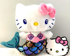Hello Kitty Plush Doll Mermaid 5.5 inch tall by Sanrio Cute Gift NWT