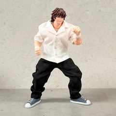 BW-BK-SHT-SET: 1/12 Fabric Outfit with shoes for Storm Arena Baki Hanma Figure