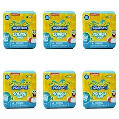 SpongeBob SquarePants Squish ‘Ums – Lot of 6 Sealed Blind Cubes