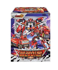 Metal Cardbot W Blaion Transformer Fire Ladder Truck Robot Toy 2025 Korea NEW
