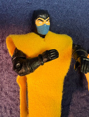MORTAL COMBAT,1991 Hasbro action figures,2,4 inch characters.