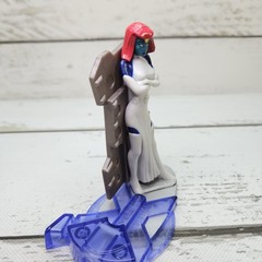 Burger King Marvel X-Men Evolution Mystique Meal Toy 2001 PVC Figure CD Read