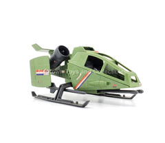GI JOE COMANDOS EM ACAO JET-NAVE (SKY HAWK) 100% COMPLETE w/BOX BRAZIL ESTRELA