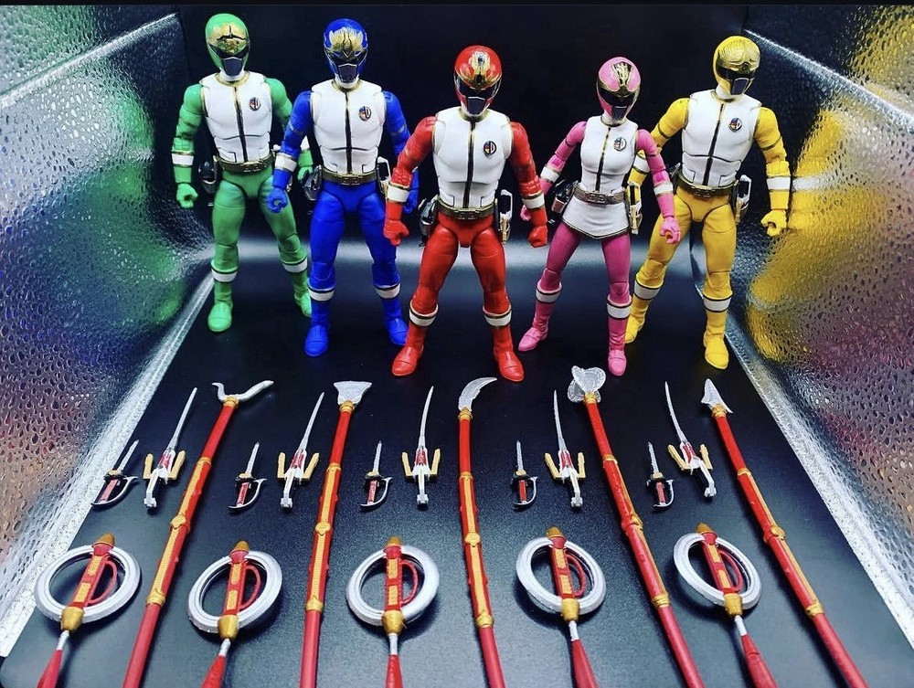 Power Rangers lightning collection Squadron custom lot Commission