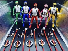 Power Rangers lightning collection Squadron custom lot Commission