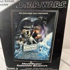 Star Wars Movie Poster Collectible Sculpture by Code 3 Collectibles