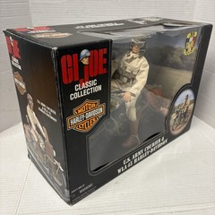 Vintage GI Joe Army Courier Harley WLA 45 Motorcycle 1998 Hasbro 35th Annivers