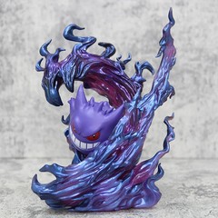 18cm Pokemon Gengar Anime Action Figure Collectible Ghost Claw Toy for Kids Gift