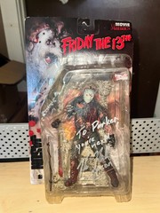 Kane Hodder Signed Jason Voorhees Movie Maniacs McFarlane Toys Action Figure