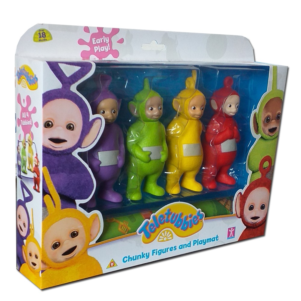 Teletubbies Chunky Figures & Mat