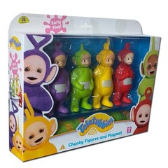 Teletubbies Chunky Figures & Mat