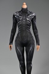 1/6 Elastic Jumpsuit Tight Clothing Fit 12” Female Action Figure