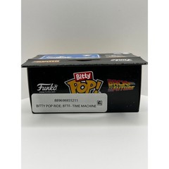 Funko Bitty Pop Rides Back to the Future Marty McFly and Time Machine DeLorean