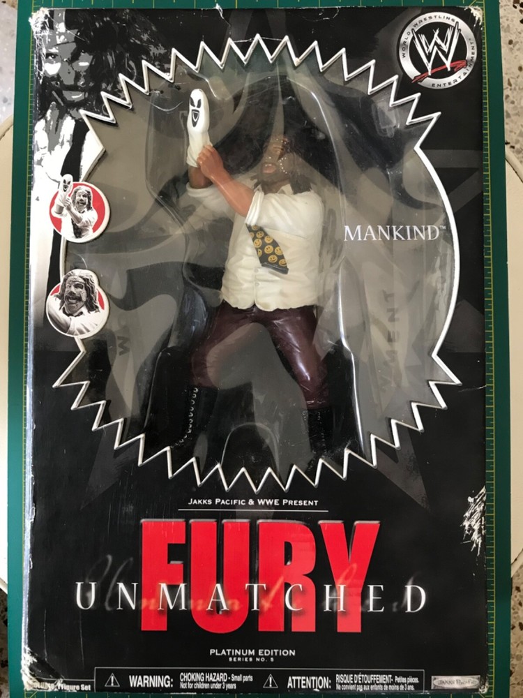 Mankind WWE Unmatched Fury Platinum Edition Series 5 NIB MOC