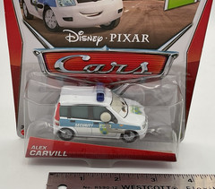 Disney Pixar Cars Alex Carvill 17/17 WGP 1:55 Diecast 2013 NEW Free Shipping!