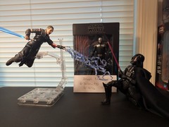 Star Wars Black Series Lord Starkiller IN HAND With Adjustable Posing Stand