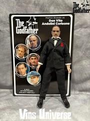 Custom 8″ Mego Marlon Brando Don Vito Corleone the Godfather Action Figure