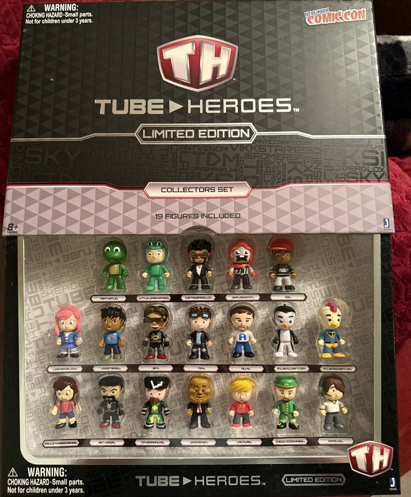 Tube Heroes Gaming Deluxe 19 Mini Figure 2015 2016 RARE HTF YouTube Antvenom