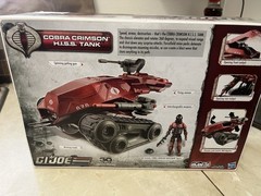 Hasbro G.I. Joe Cobra Crimson H.I.S.S. Tank & Horseman Figure Dual Attack