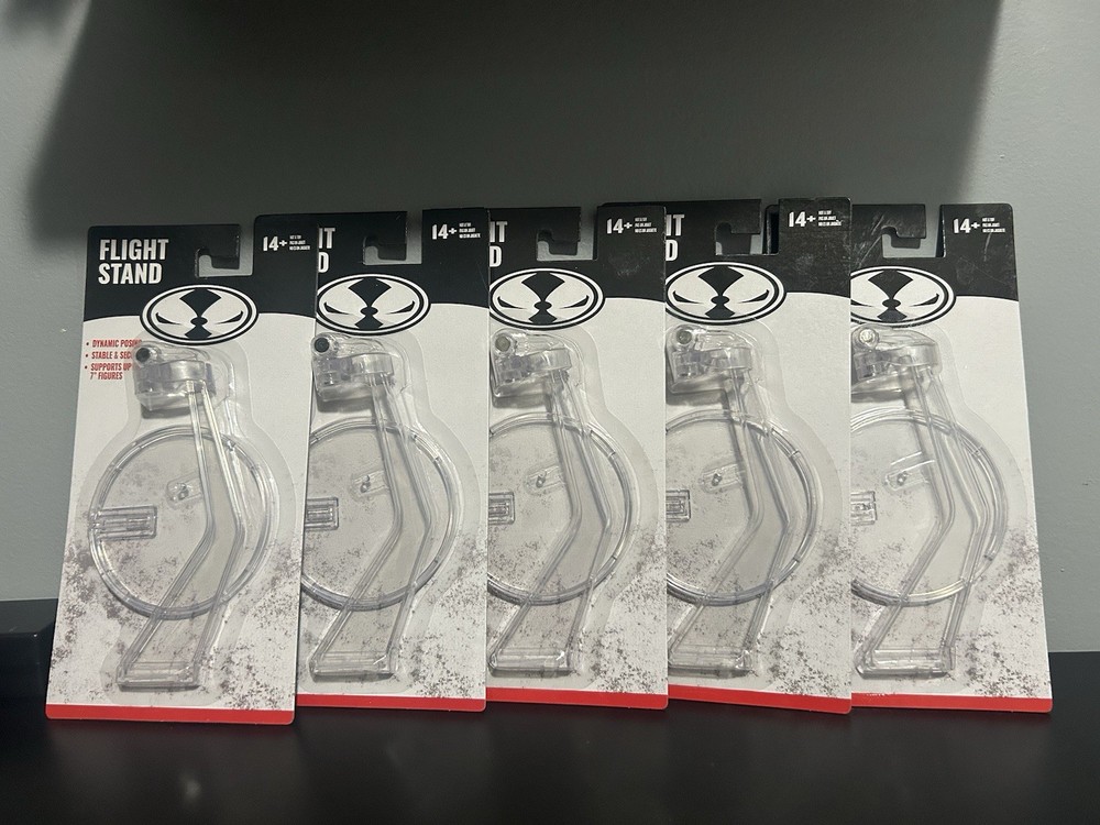 5x McFarlane Toys Flight Stand 7″ Scale McFarlane Toys