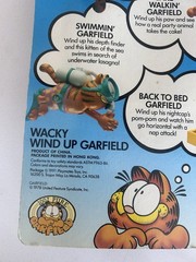 Playmates 1991 Wacky Wind Up Tubin’ Garfield Action Figure NEW