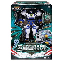 MINIFORCE DINOID WARRIOR FROZEN TIGER #03 INTEGRATION TRANSFORMER DINO ROBOT CAR