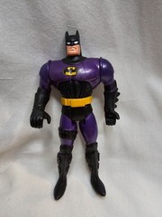 Figurine Batman Animated Batmobile Violet Black Kenner 1995