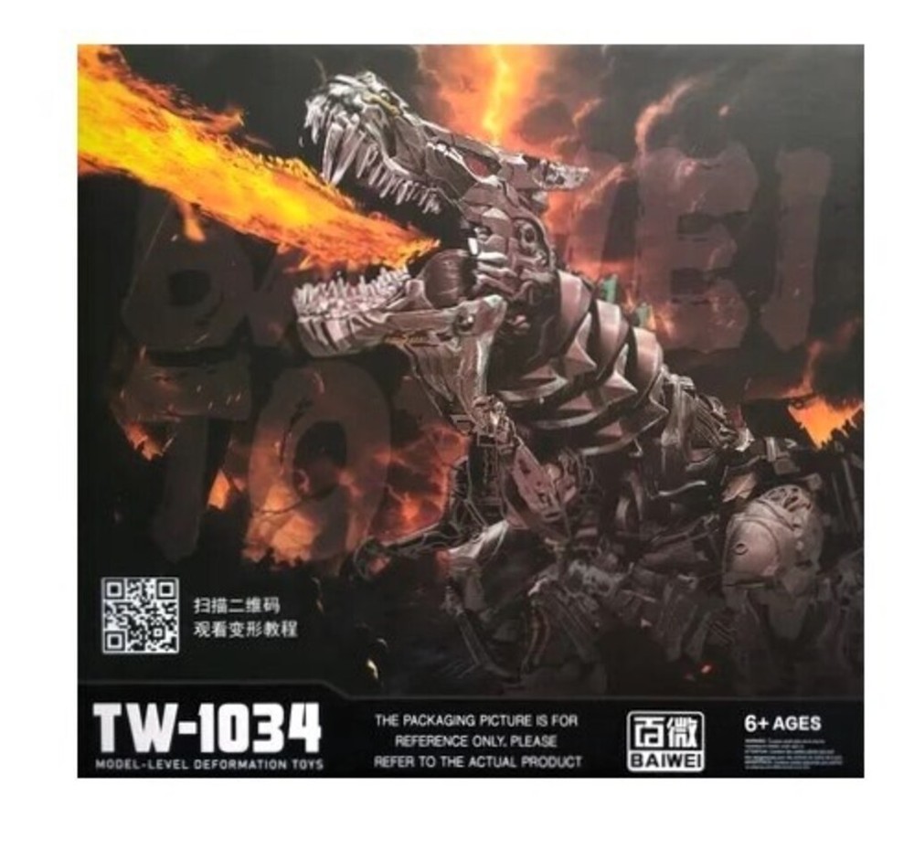 BAIWEI Deformable Extinction Age Dino Mighty Grim Load TW-1034 8″ Action Figure