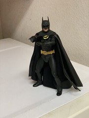custom batman 1989 leather wired cape keaton Mezco One:12 neca 1/12 NOT FIGURE