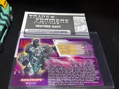 Botcon 2008 exclusive Transformers Timelines Shattered Glass Sideswipe