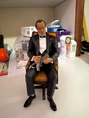 The Godfather Vito Corleone 16cm Action Figure Movie Collectible Gift Toy