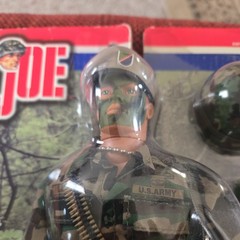 GI JOE, 2001 Army Ranger SAWS Gunner, NIB, AA, WITH HASBRO STANDARD QA CARD