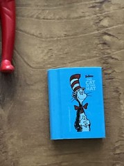 Dr Seuss LOT Thing 2 The Cat In The Hat Eraser Green Eggs & Ham Micro Ornament +