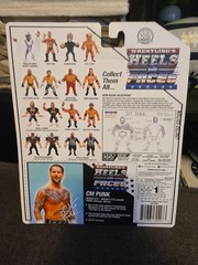 CM Punk Heels And Faces Zombie Sailor Toys WWF WWE Hasbro Mattel Retro