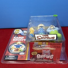 McFarlane The Simpsons Kamp Krusty Bart & Krusty Series 1 New 2007