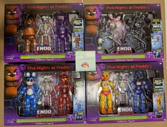 Five Nights at Freddy’s Endo Series 2 FULL SET Freddy Bonnie Chica Mangle FNAF