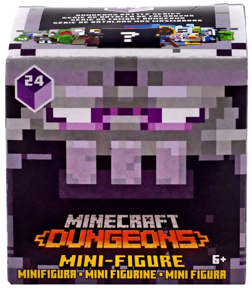 Minecraft Dungeons Mini Mystery figure 24 1 RANDOM Figure Per Order