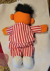 Vintage TYCO 1996 Sesame Street Talking Sleepy Time Snoring Ernie Plush Doll Toy