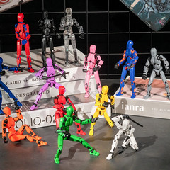 Dummy 13 Action Figure Multi-Jointed Movable Mannequin Robot 3D Printed.