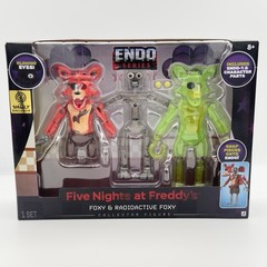 Five Nights at Freddy’s Collectible Figures Foxy And Radioactive Foxy – In Hand!